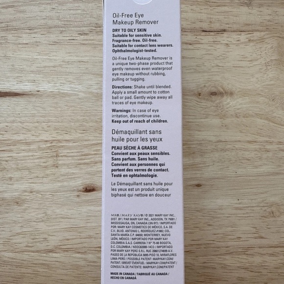 Mary Kay Pink Eye Makeup Remover - Picture 3 of 3